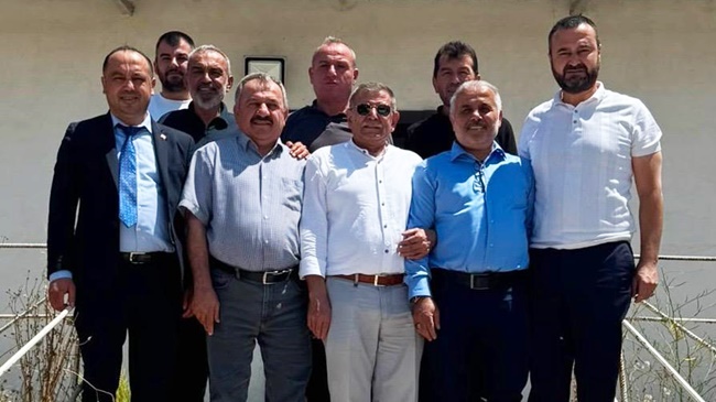 BAŞKANLARDAN ZANAATKARLAR  KOOPERATİFİ'NE TEBRİK ZİYARETİ